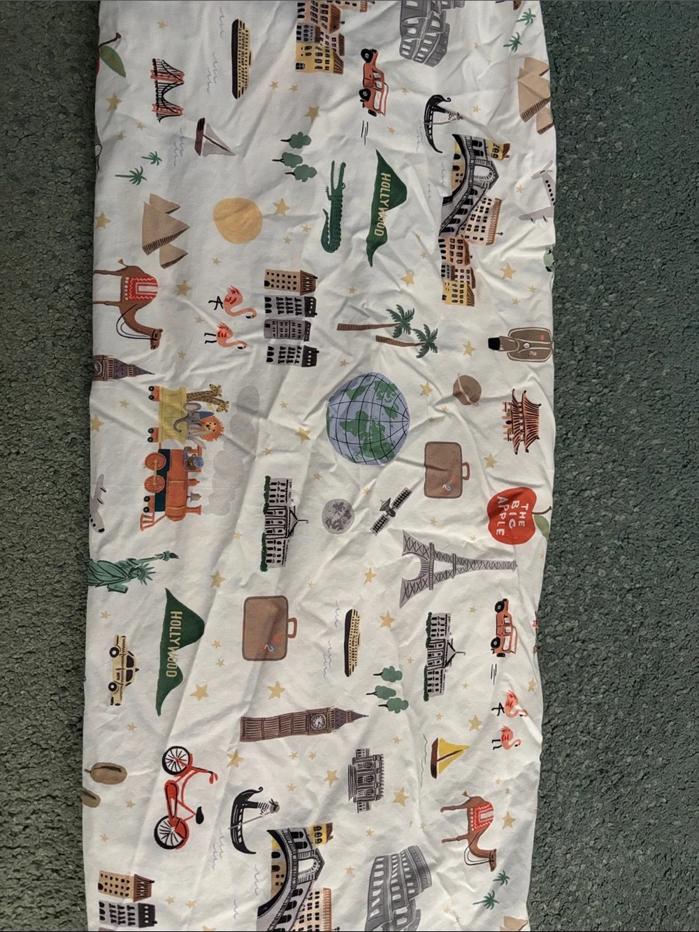 Rifle paper company crib sheets